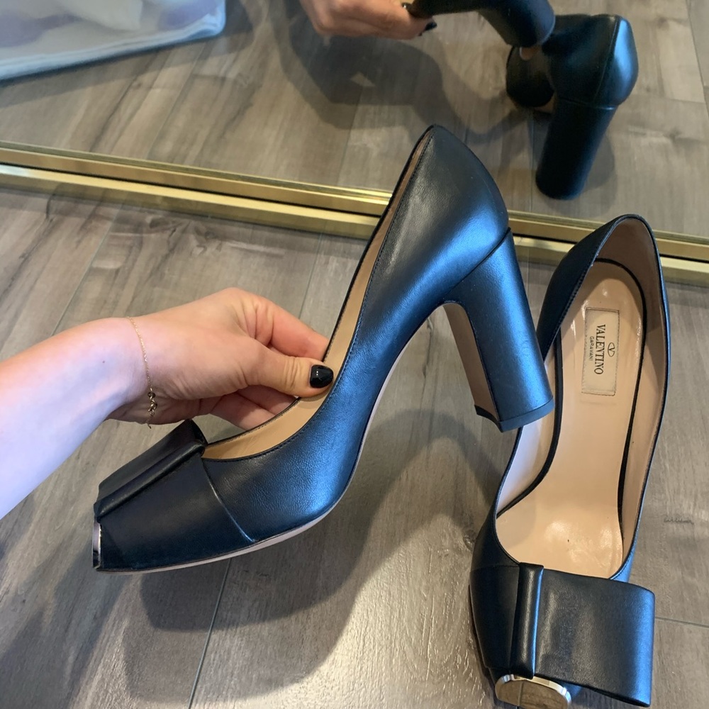 Valentino block heels - Picture 2 of 5